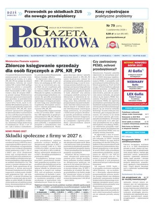 Gazeta Podatkowa 79/2026