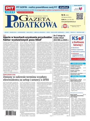 Gazeta Podatkowa 8/2026