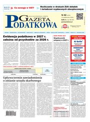 Gazeta Podatkowa 82/2026