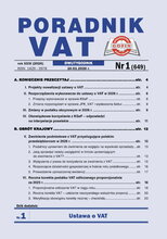 Poradnik VAT 1/2026