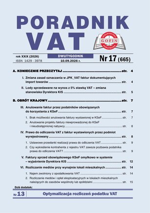 Poradnik VAT 17/2026