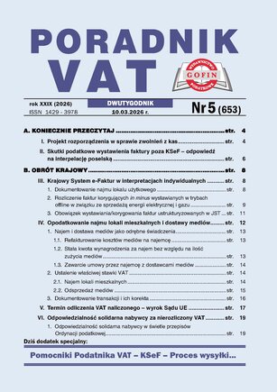 Poradnik VAT 5/2026
