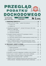 Przegląd Podatku Dochodowego 1/2026