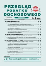 Przegląd Podatku Dochodowego 8/2026