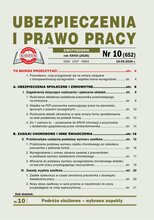 Ubezpieczenia i Prawo Pracy 10/2026