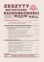 Zeszyty Metodyczne Rachunkowości 10/2026