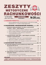 Zeszyty Metodyczne Rachunkowości 20/2026